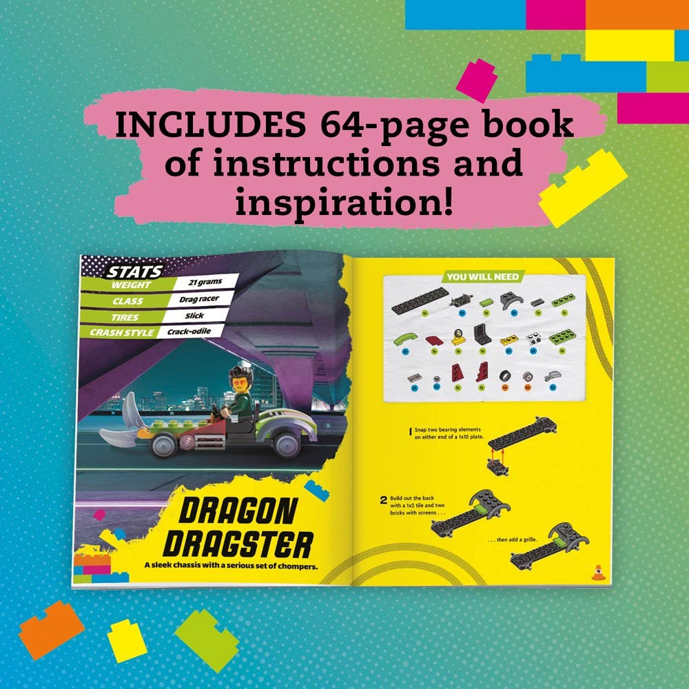 LEGO Race Cars – Physics, Engineering & Aerodynamics STEM Learning Kit