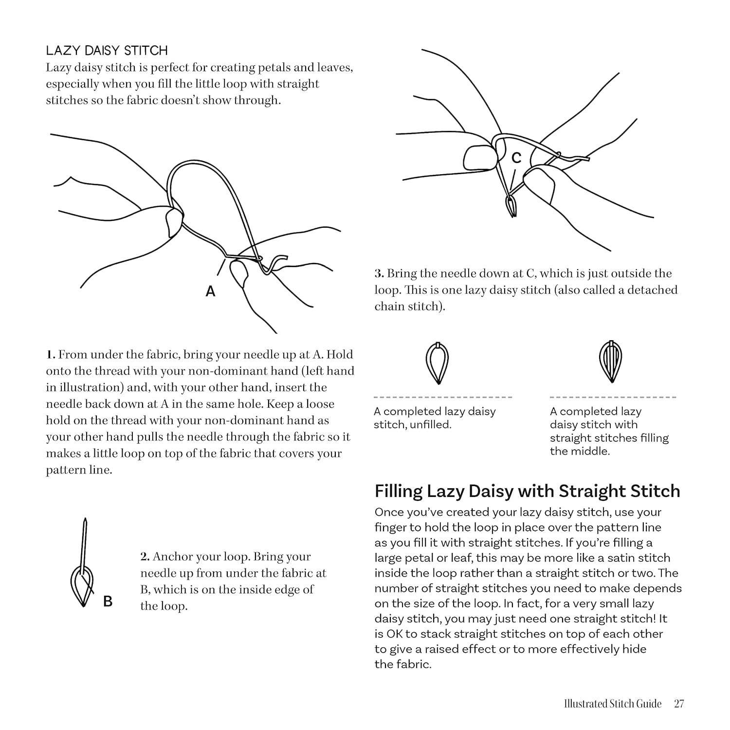 Lovely Little Embroideries: Instructional Guide to Dimensional Floral Fiber Art