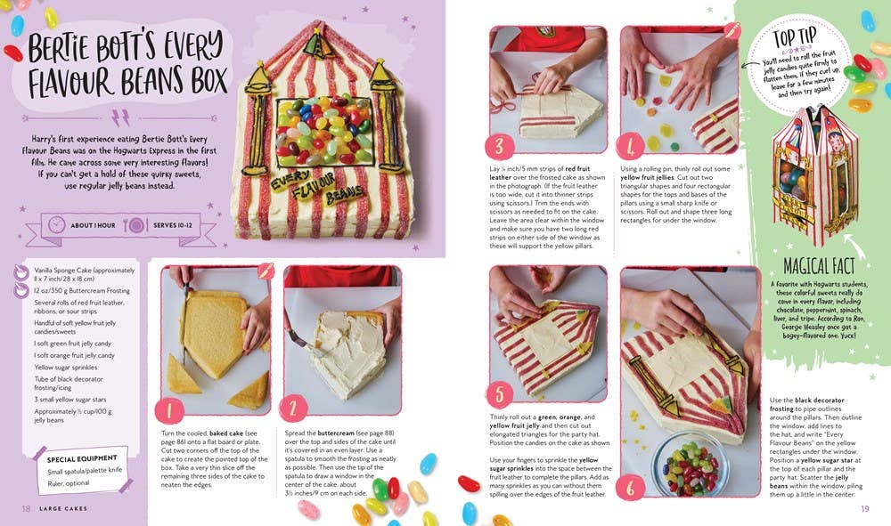 Baking and Food Decoration Learning Book – Culinary Skills, Creative Design, and Step-by-Step Dessert Instruction Guide (Harry Potter: Bake, Create, And Decorate Book)