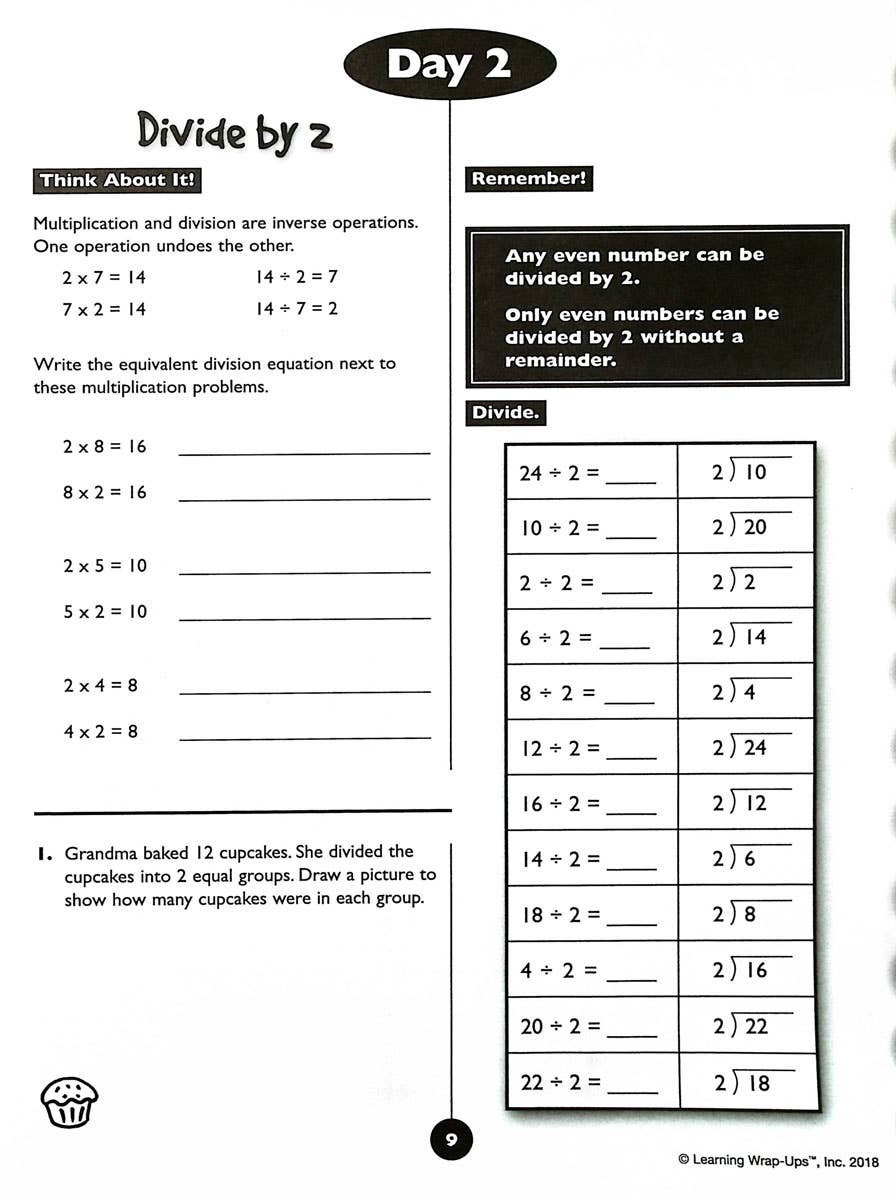 Learning Wrap-ups: 10 Days to Division Mastery