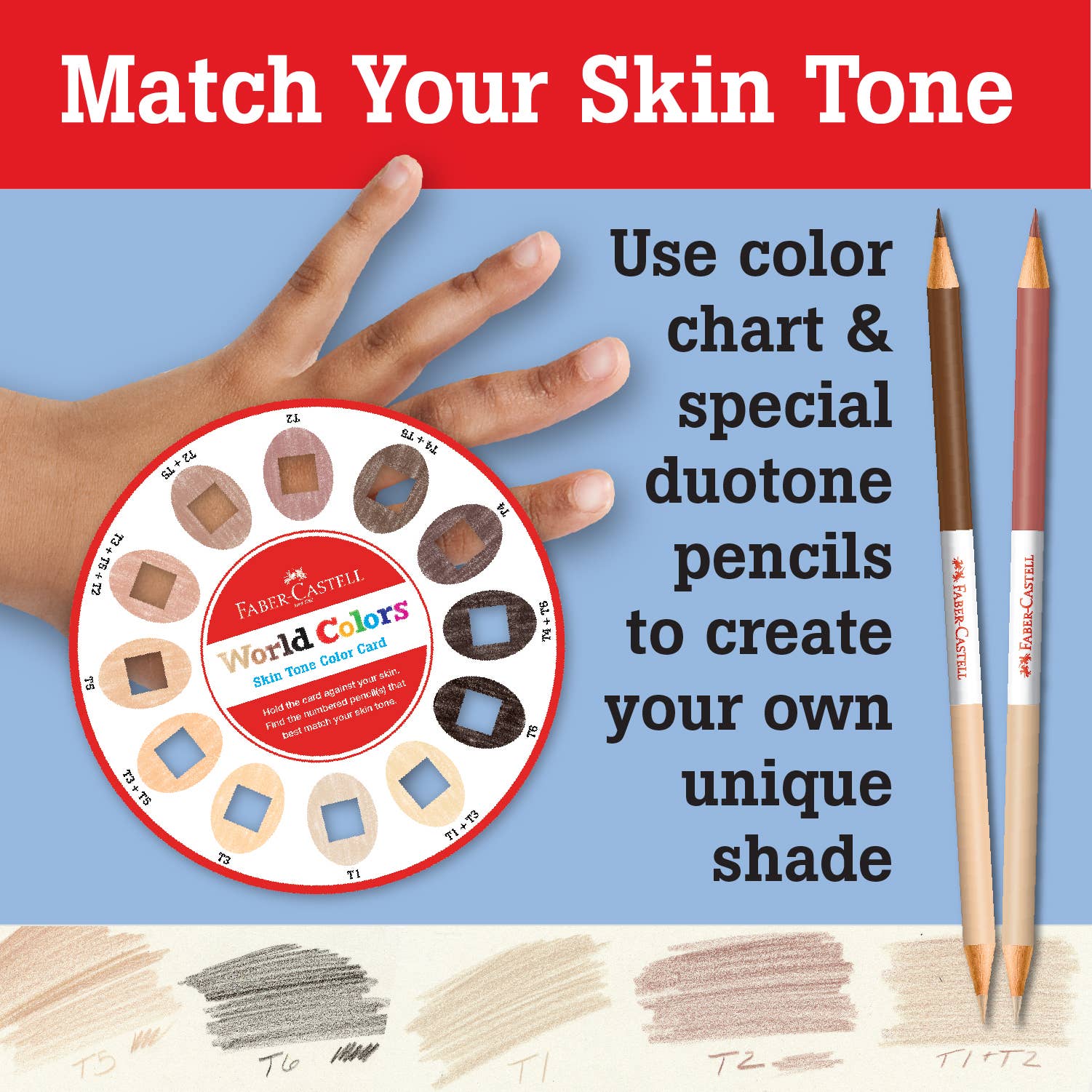 Faber-Castell® World Colors – How to Draw Faces Portrait Art Education Set