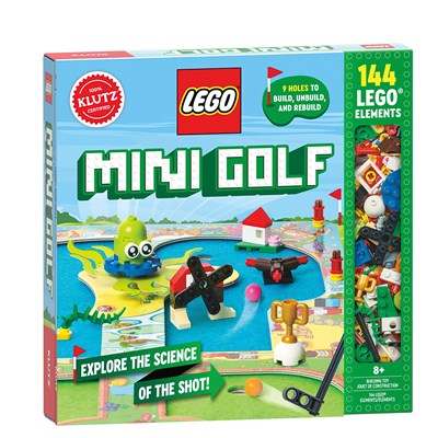 Klutz LEGO Mini Golf Engineering Kit – Physics, Motion, and Mechanical Design STEM Learning Set