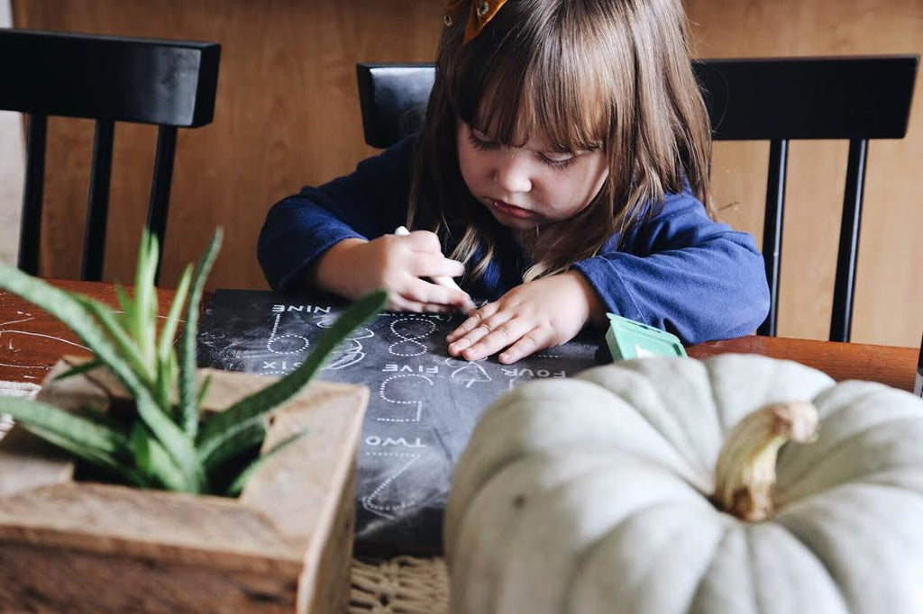 Traceable Numbers Trace-n-Erase Chalkboard®