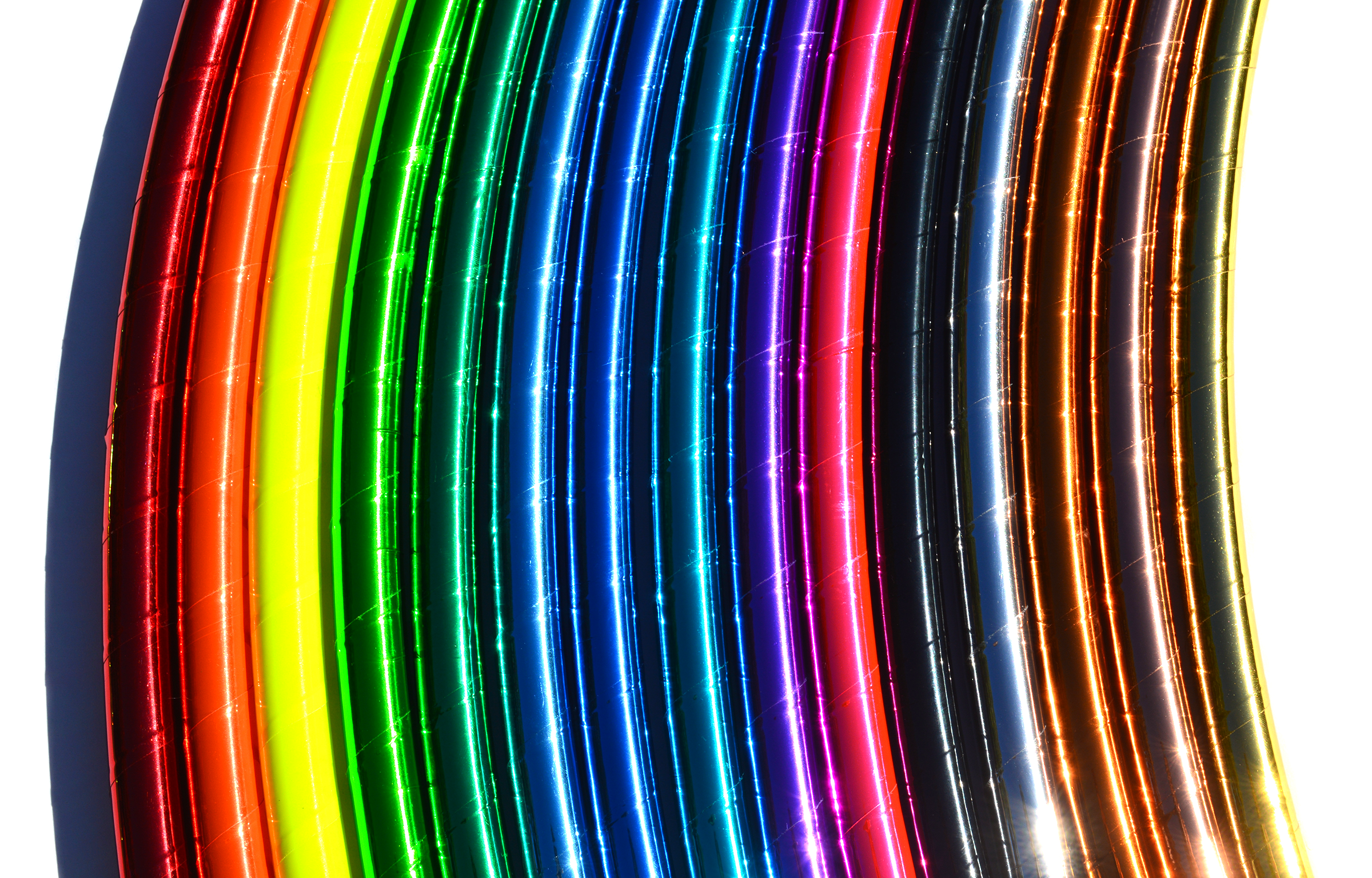 Beginner & Weighted Fitness Taped Beginner Hula Hoops | Mirror, Holographic, & Prism Deco Tapes + Gaffer Grip Tape