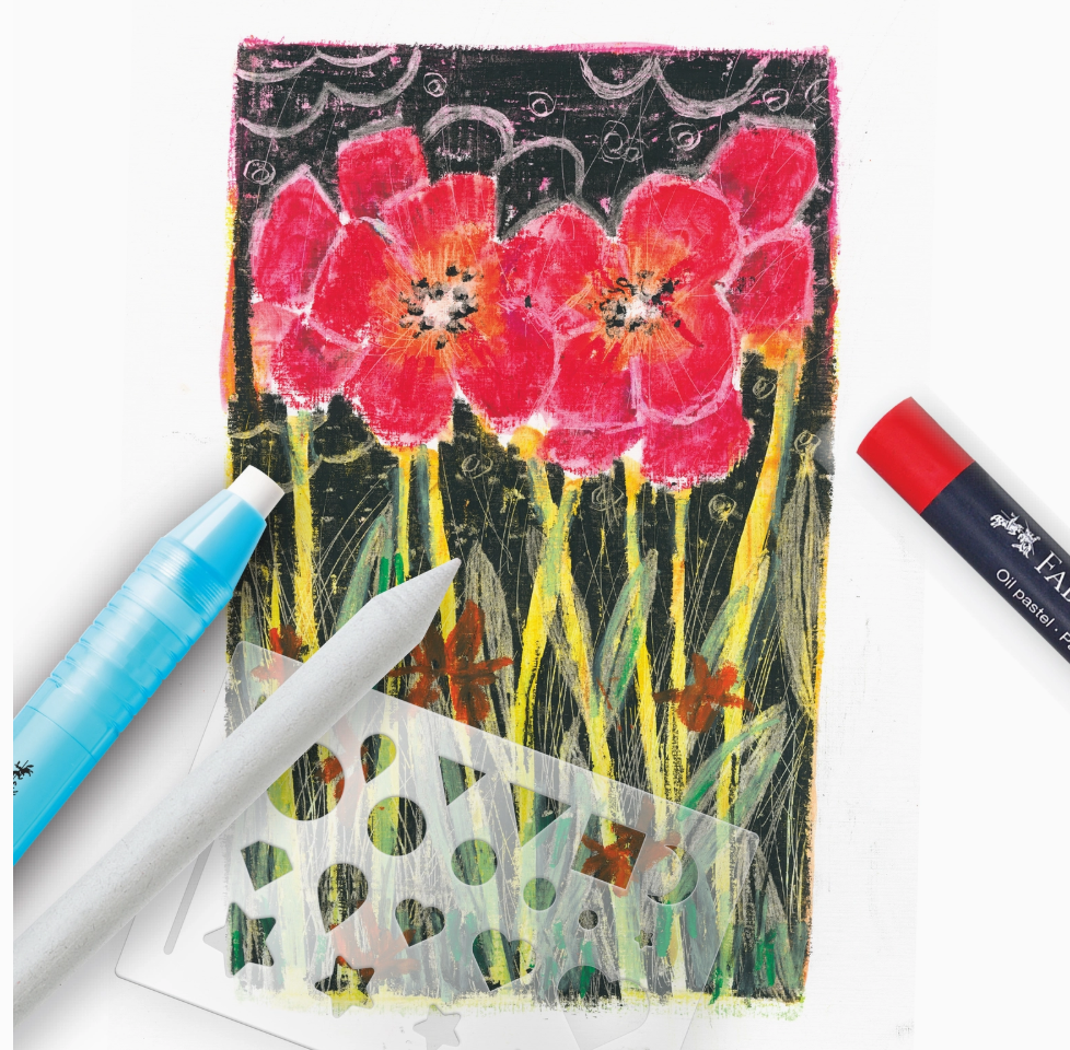 Educational Oil Pastel Art Kit – Beginner Drawing & Color Exploration