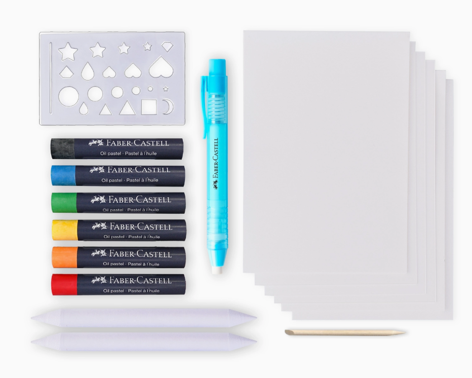 Educational Oil Pastel Art Kit – Beginner Drawing & Color Exploration