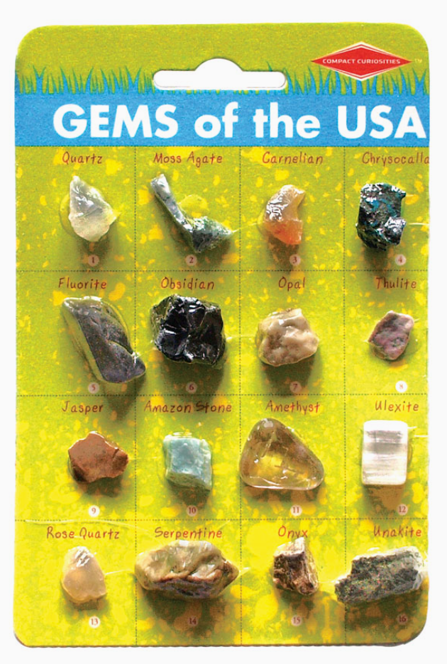 Earth Science Discovery Collection: Rocks, Minerals, Gemstones, and Fossil Identification Study Set