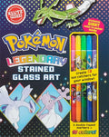 Klutz Pokémon Legendary Stained Glass Art Kit – Visual Arts, Color Theory, and Light Exploration Learning Set