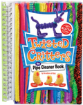Creative Arts & Fine Motor Skills Kit: Pipe Cleaner Sculpture and Character Design Activity Set (Klutz Twisted Critters)